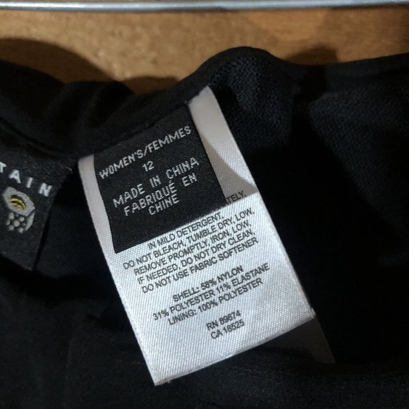Mountain Hardwear Hiking Outdoors Pants Womens Size 12 Athletic Trail 205 OL1544 - Picture 8 of 13